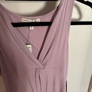 New lavender body suit
